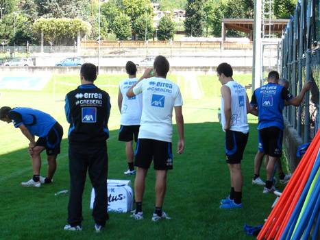 Atalanta, a Rovettasi suda sul campo/1