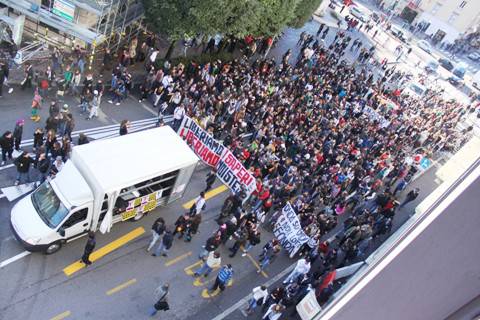 Manifestazione degli studenti/1