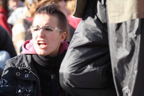 Manifestazione degli studenti/1