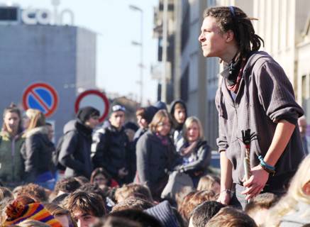 Manifestazione degli studenti/1