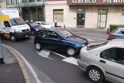 Traffico in tilt in cittÃ 