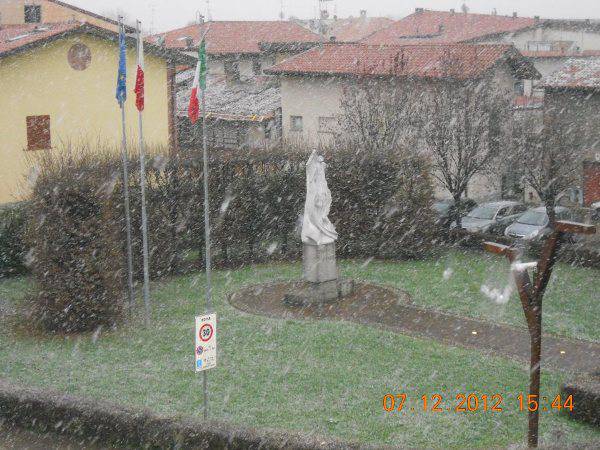 Neve, le prime foto dei lettori