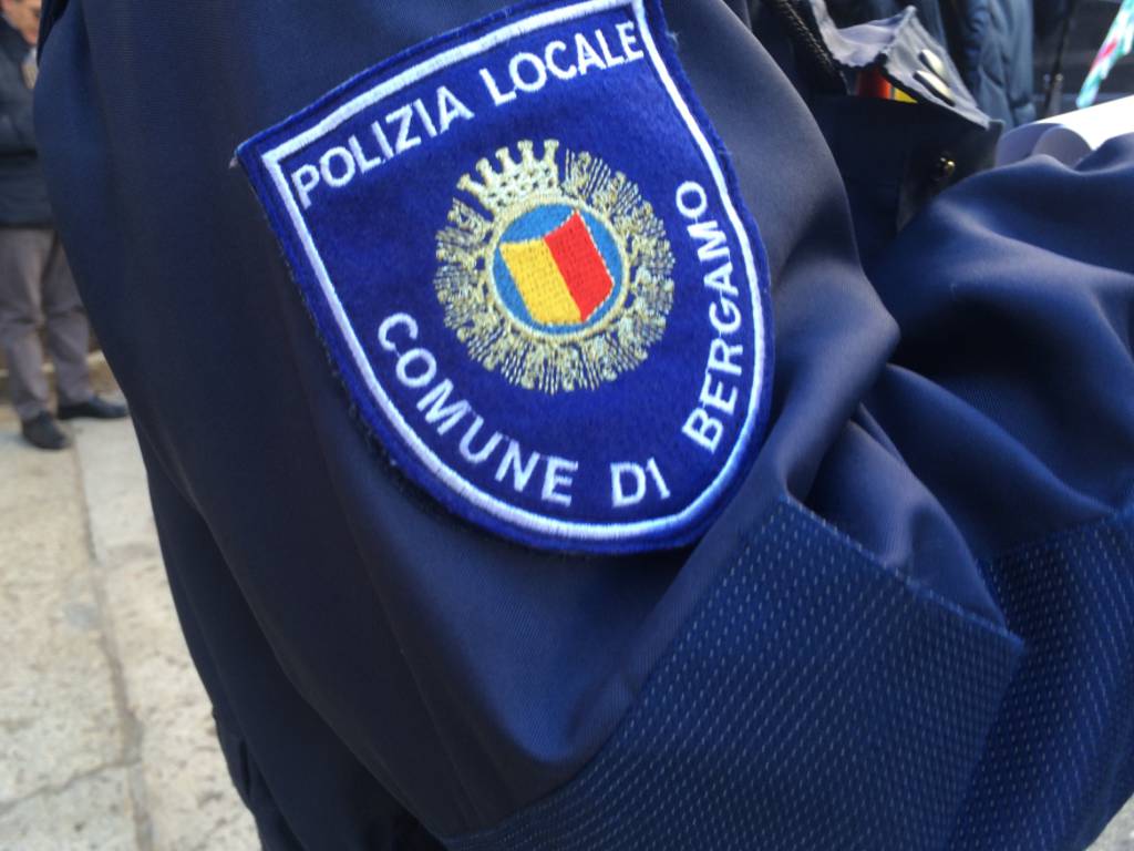 La protesta della Polizia Locale