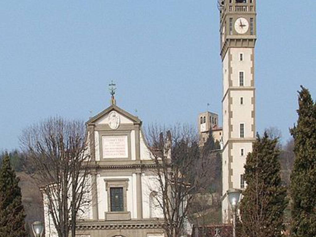 Crocifisso Parete di San Benedetto in Legno di Betulla