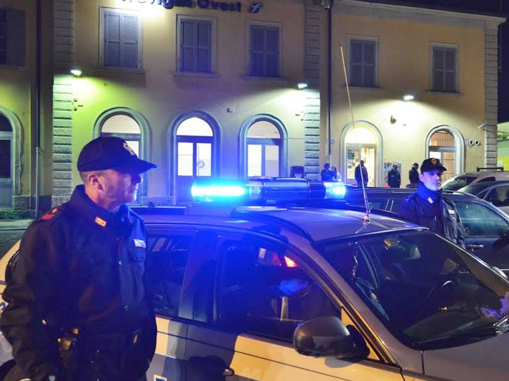 PORTA MANGANELLO TONFA POLIZIA DI STATO BLU