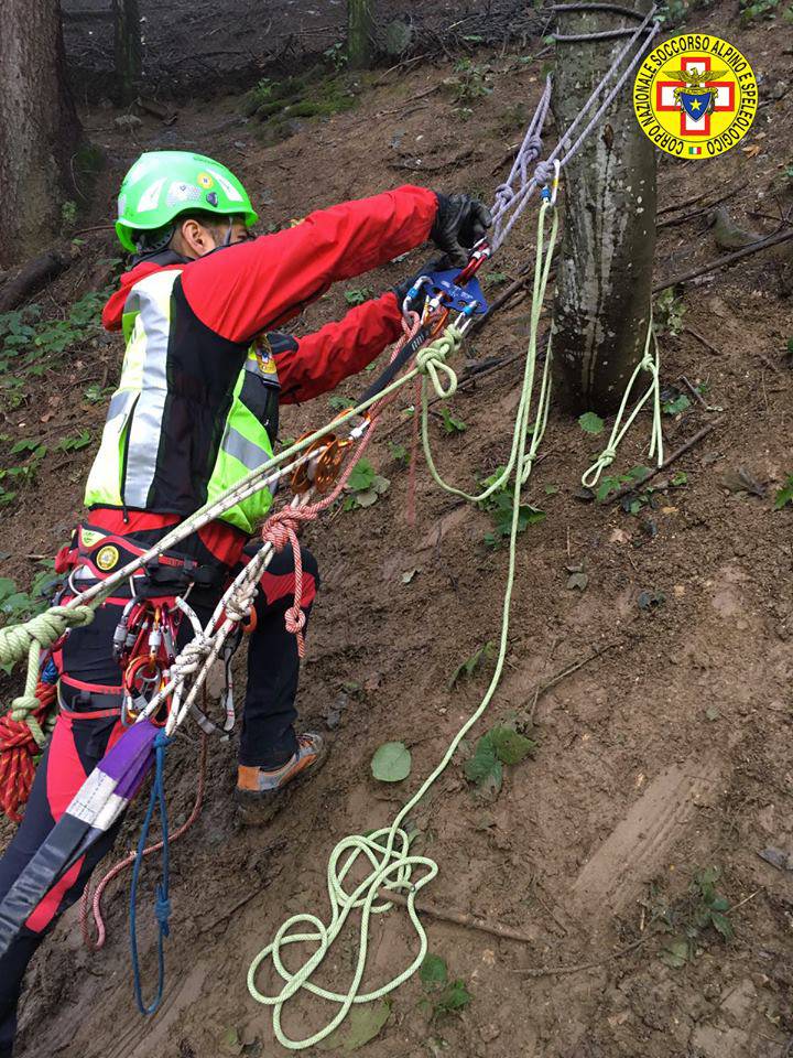 esercitazione soccorso alpino