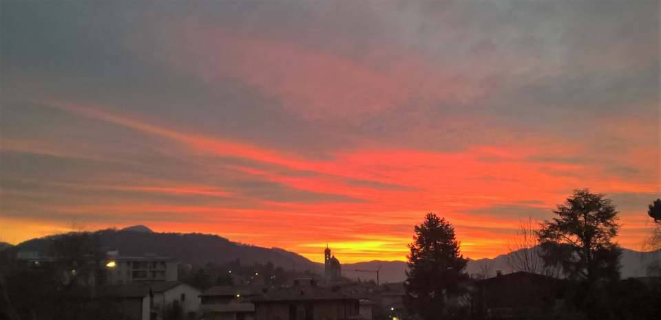 L'alba di venerdì 22 dicembre