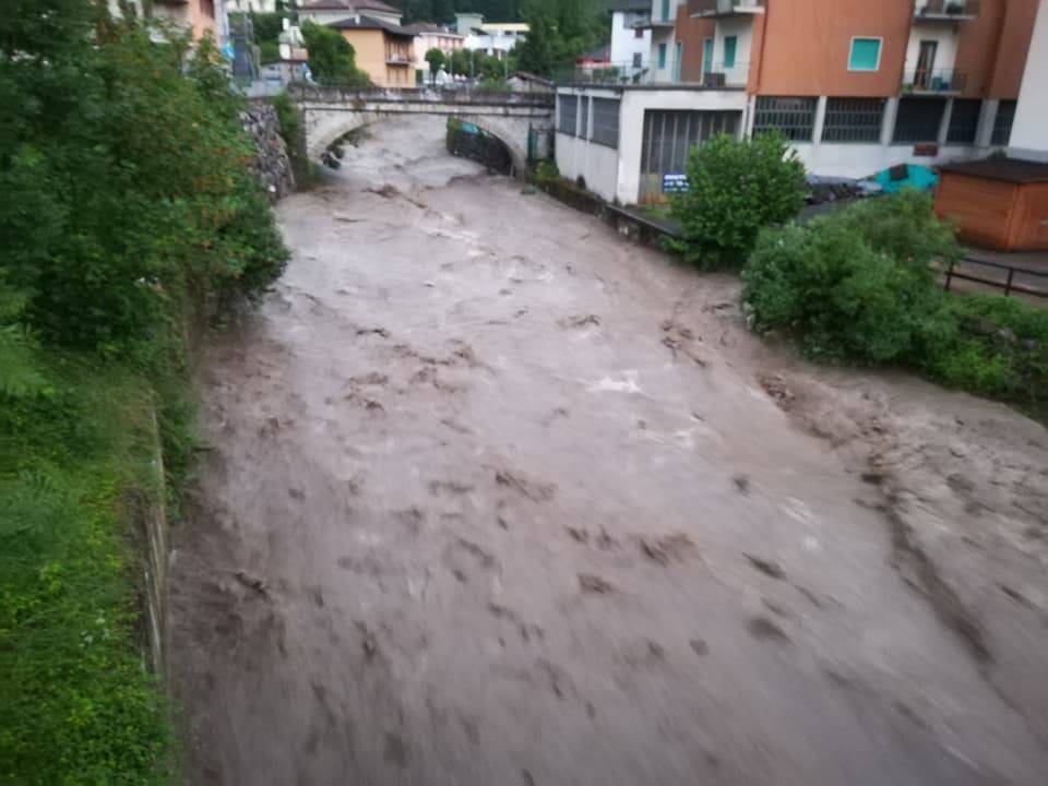 L'alluvione in Val Serina