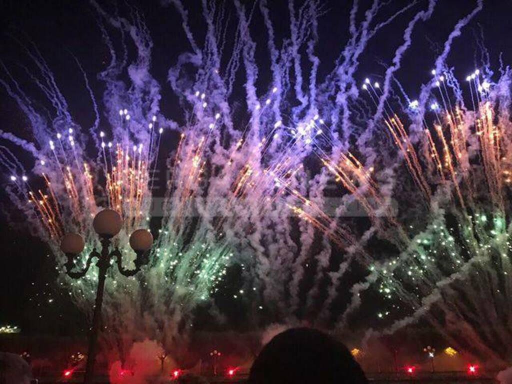 Fuochi d'artificio a San Pellegrino