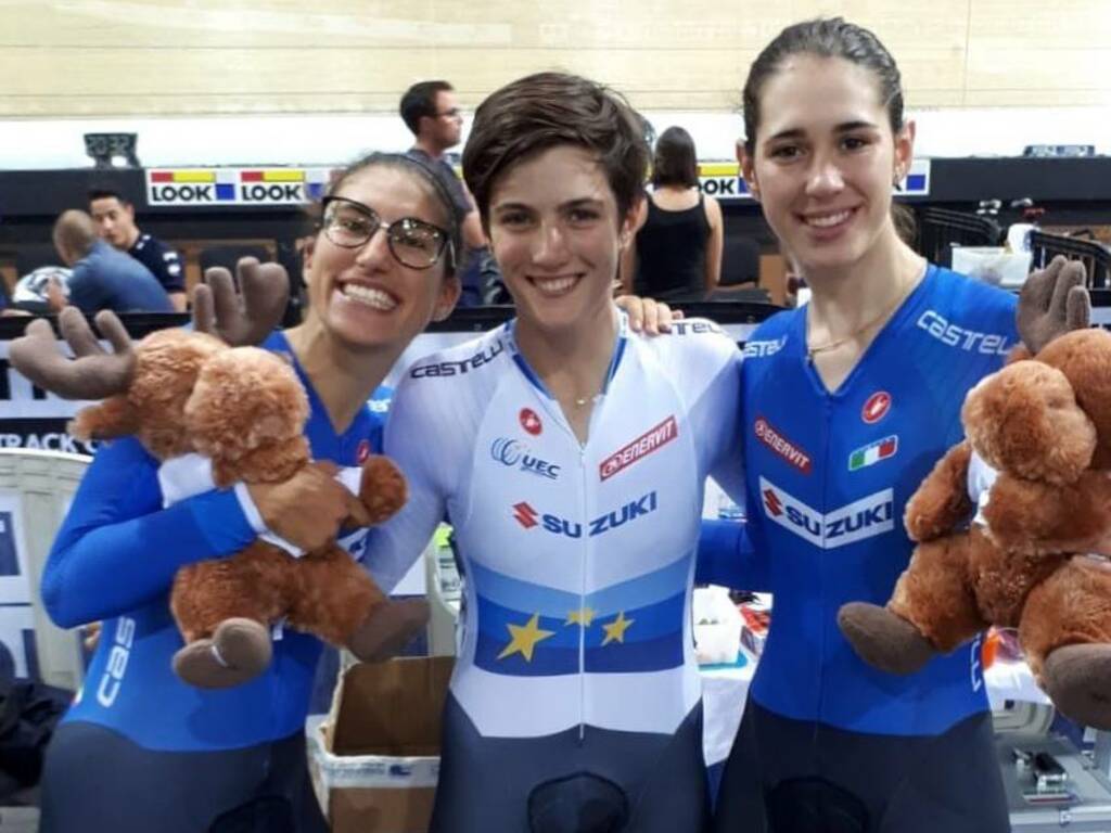 Maria Giulia Confalonieri- Coppa del Mondo di ciclismo su pista 