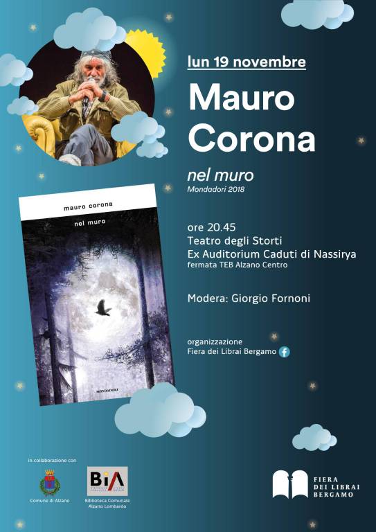 A Issogne per La biblioteca in piazza arriva Mauro Corona - Aostasera