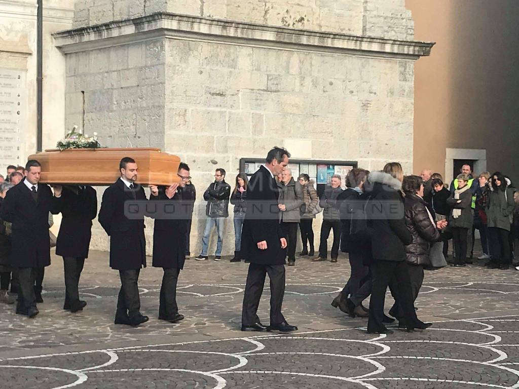 I funerali di Stefania Crotti