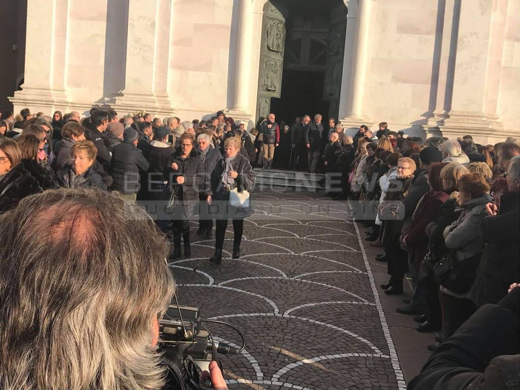 I funerali di Stefania Crotti