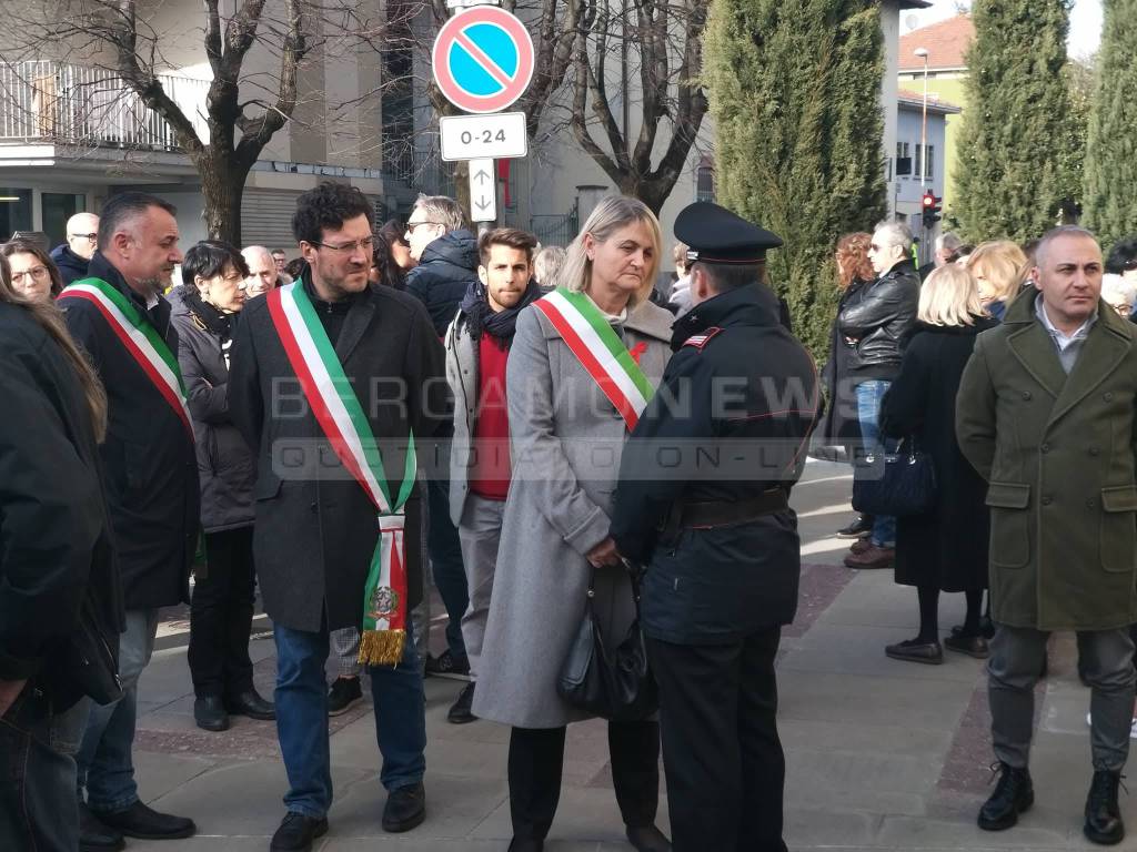 I funerali di Marisa Sartori 