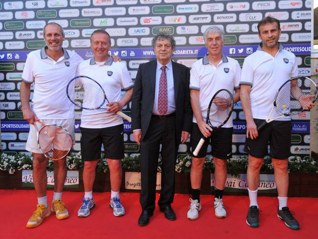 Tennis 2019, tra gli ospiti Luca Percassi e Gasperini: è qui la festa - BergamoNews