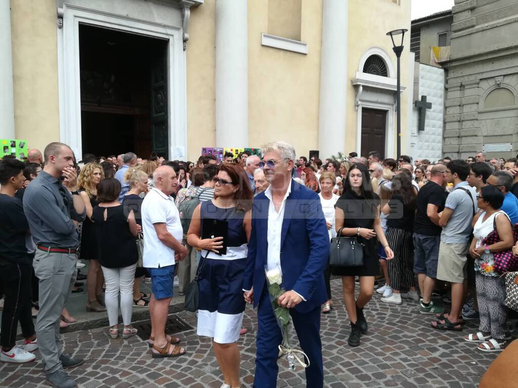 I funerali di Luca Carissimi e Matteo Ferrari