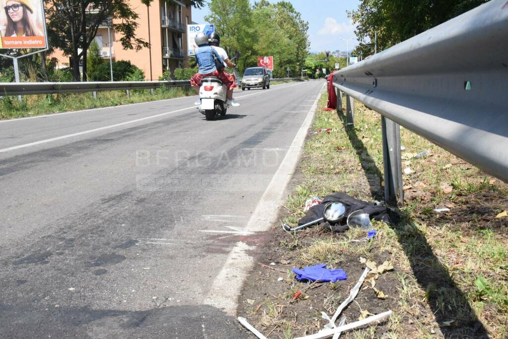 L'incidente mortale di Azzano