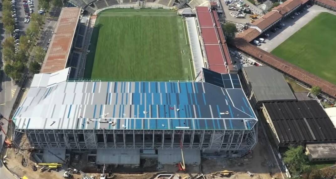 Atalanta, al Gewiss Stadium partono giovedÃ¬ i lavori per