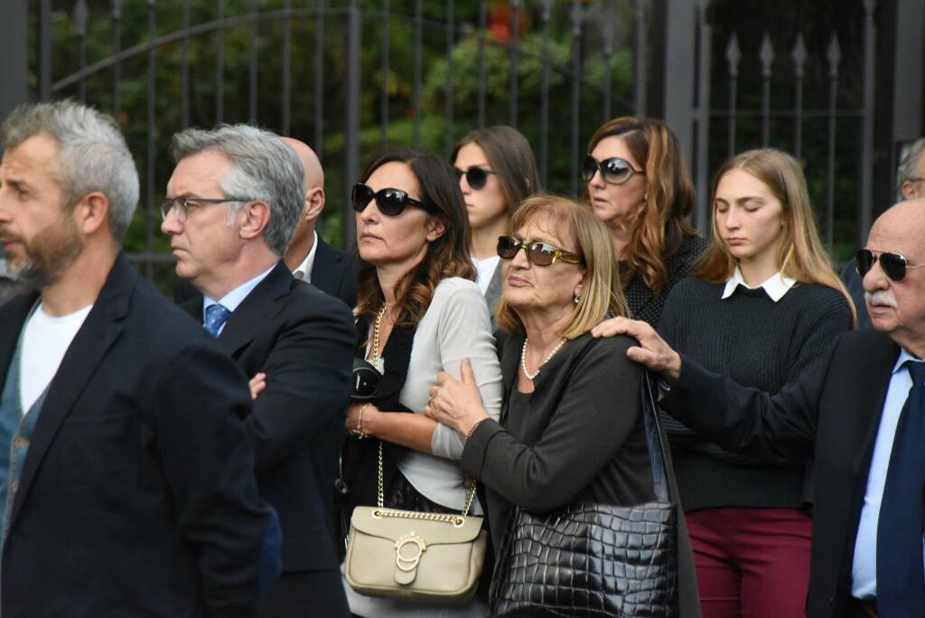 Il funerale di Stefano Mecca