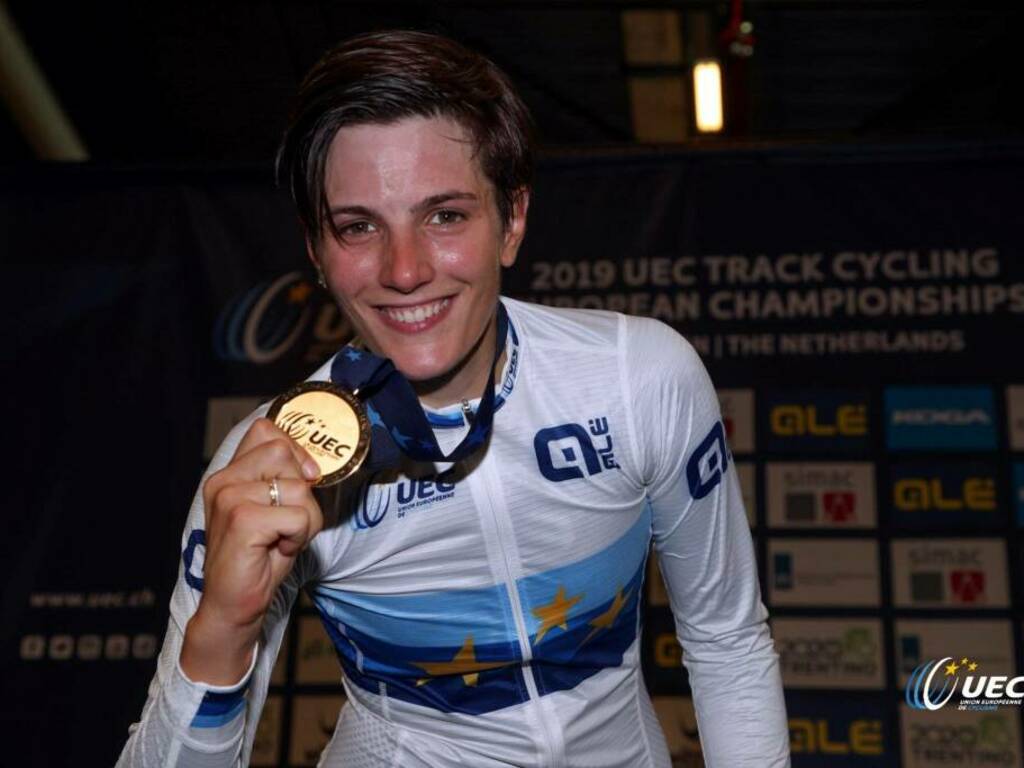 Maria Giulia Confalonieri - Campionati Europei di ciclismo su pista 2019