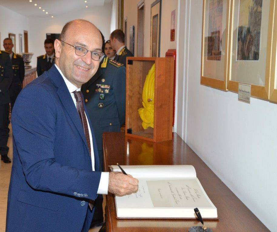 Il viceministro dell’Economia Misiani visita l'Accademia della Finanza