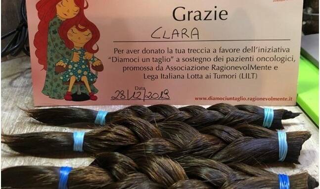 Parrucca? Anche Bergamo dona capelli con Pamela's Dream - BergamoNews