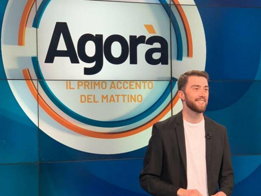 Il bergamasco Marco Carrara, volto di "Timeline" e "Agorà" su RaiTre