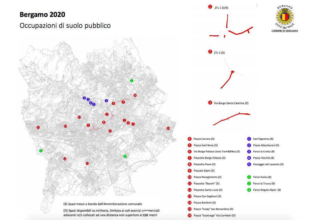 mappa estivi 2020