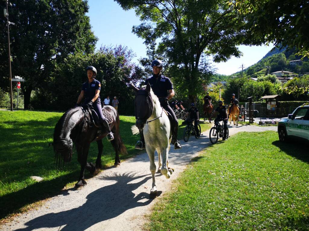 Polizia dell'Unione, in Val Seriana controlli anche a cavallo