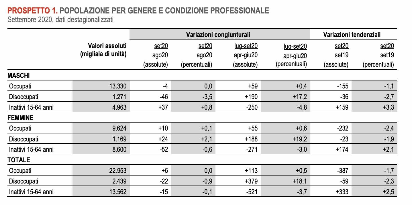 Istat dati 