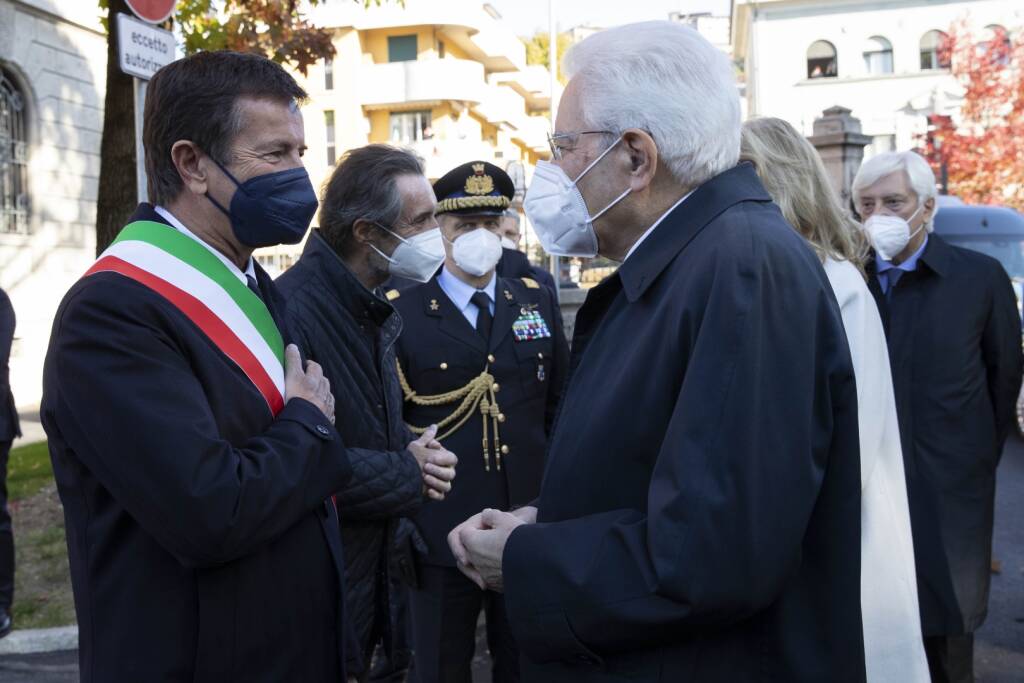 Il Presidente della Repubblica Mattarella a Bergamo