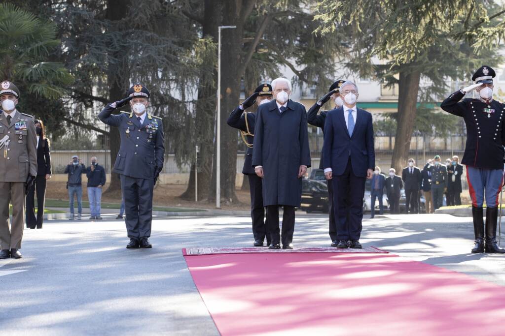 Il Presidente della Repubblica Mattarella a Bergamo