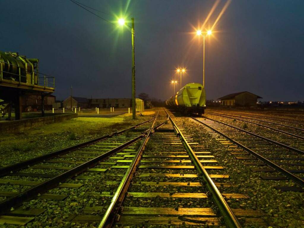 treno merci getty images