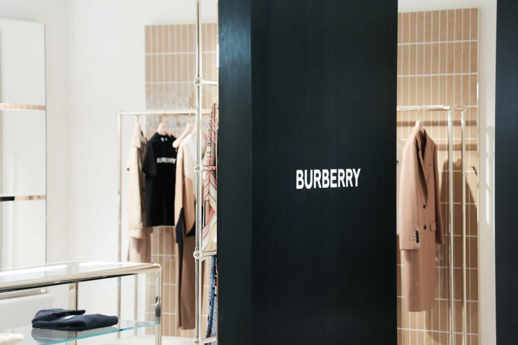 Burberry apre un nuovo spazio all'interno della boutique Tiziana Fausti