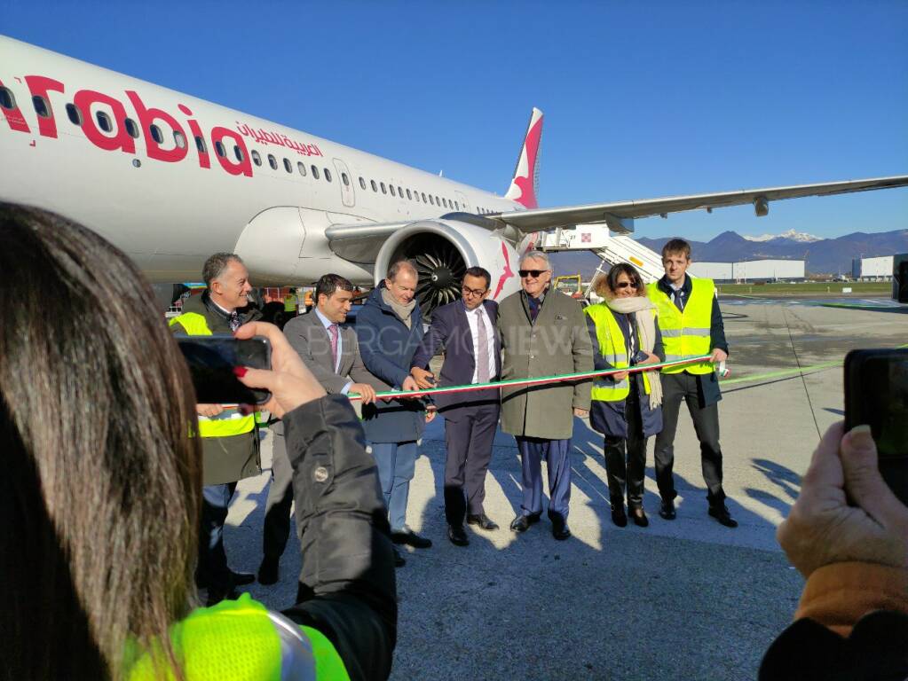 Air Arabia inizia i suoi voli diretti Bergamo-Sharjah