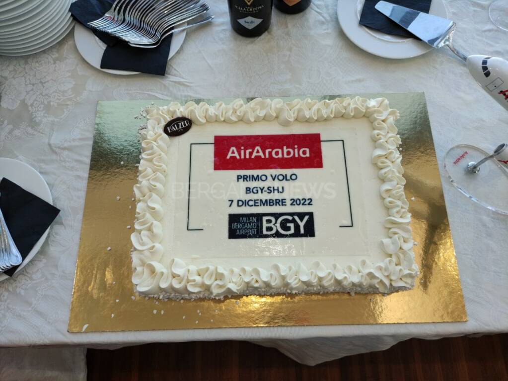 Air Arabia inizia i suoi voli diretti Bergamo-Sharjah