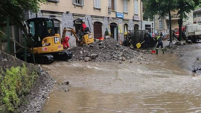 Frane e smottamenti in Bergamasca