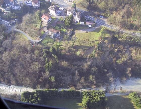 Frane e smottamenti in Bergamasca