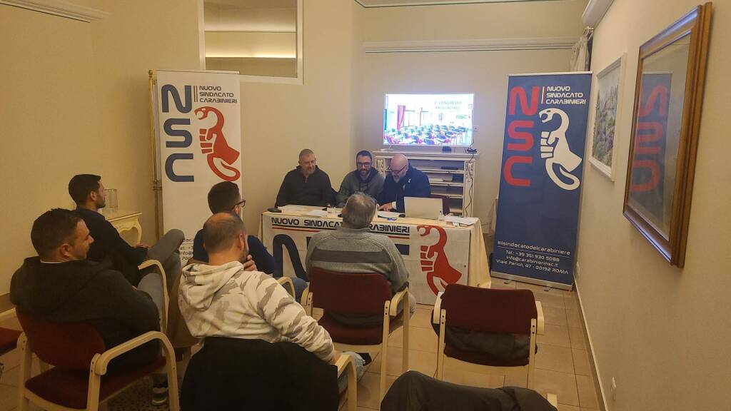 il 1° congresso del Nuovo Sindacato Carabinieri a Bergamo