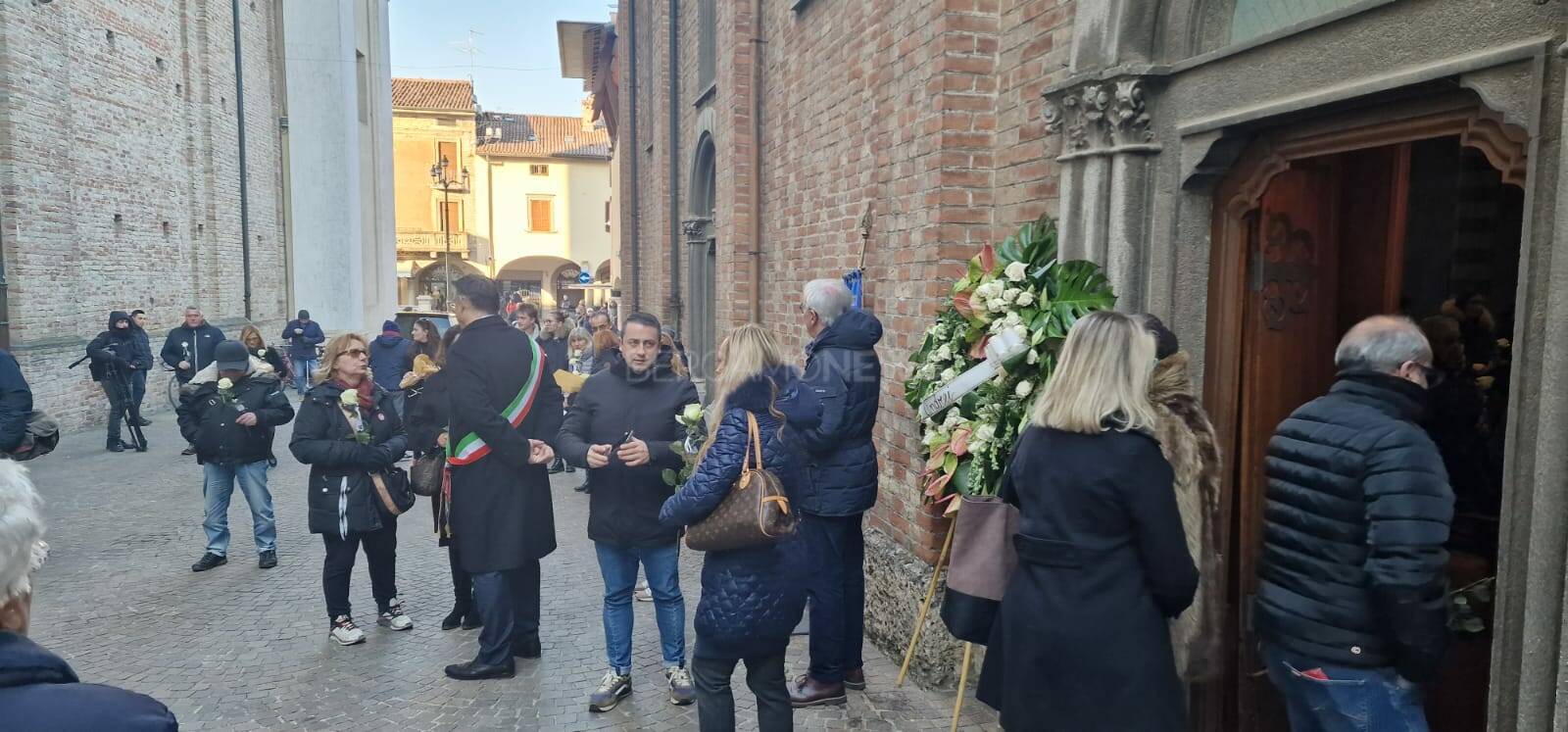 Romano, i funerali di Yana Malaiko