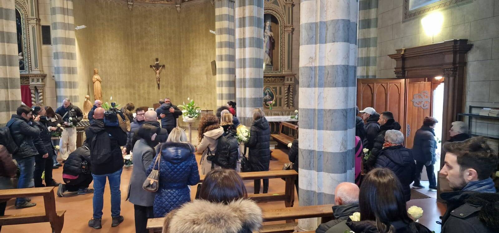 Romano, i funerali di Yana Malaiko