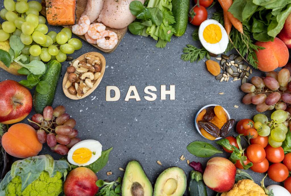 DASH diet to lose weight and control blood pressure