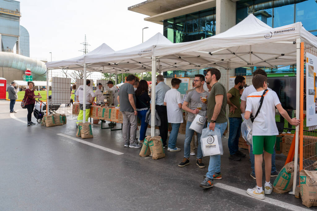 Porte aperte alla cementeria Italcementi di Calusco d'Adda