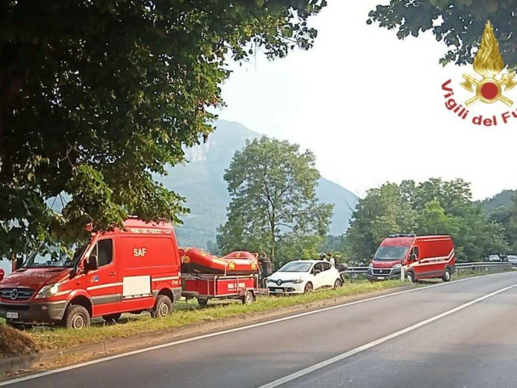 saf lago d'endine, vigili del fuoco lago d'endine