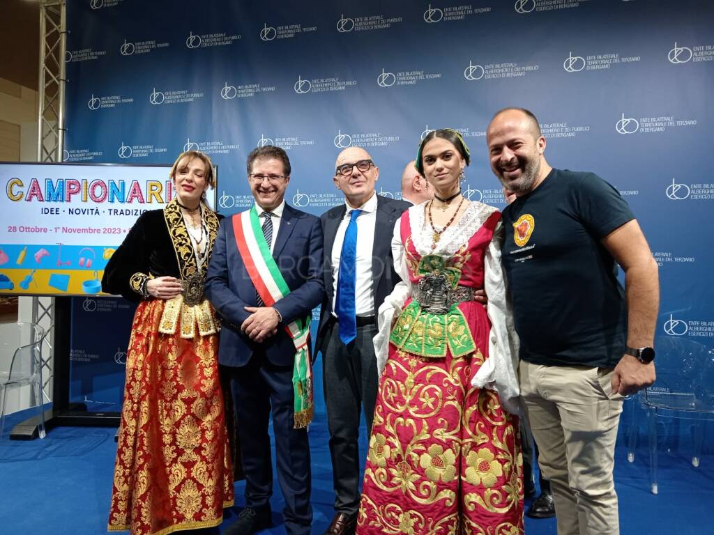 L'inaugurazione della 44ª Fiera Campionaria a Bergamo