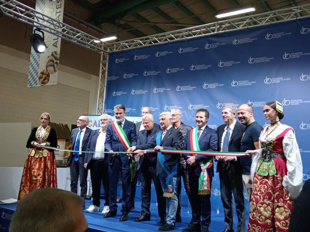 L'inaugurazione della 44ª Fiera Campionaria a Bergamo