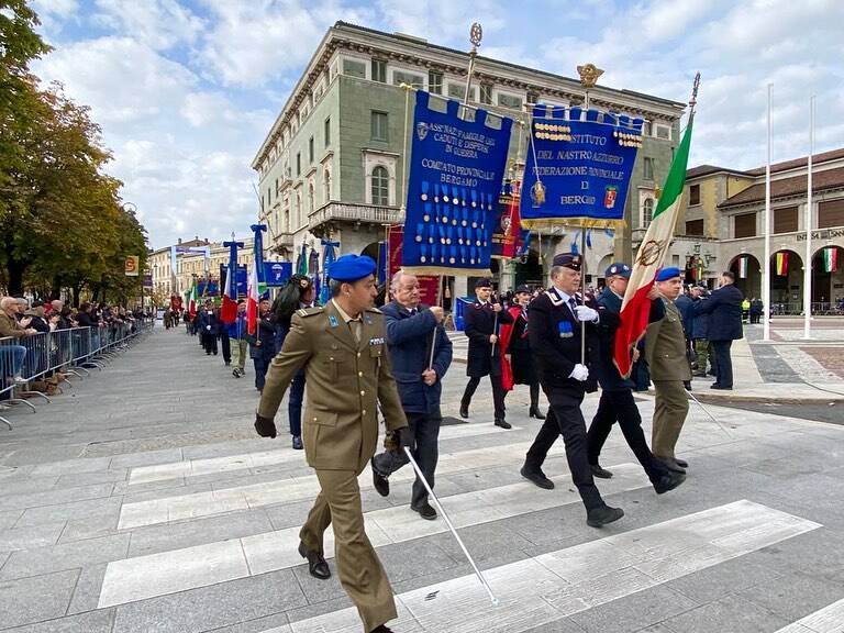 Celebrazione del 4 Novembre 2023 a Bergamo