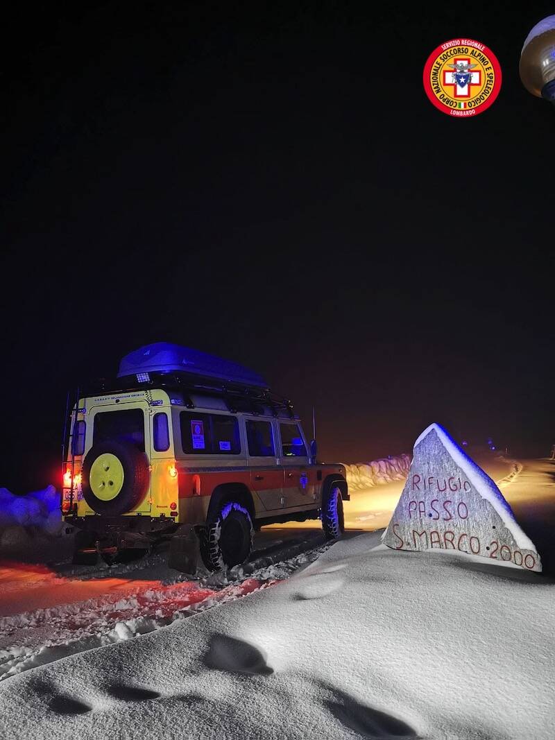 Neve Passo San Marco Soccorso Alpino