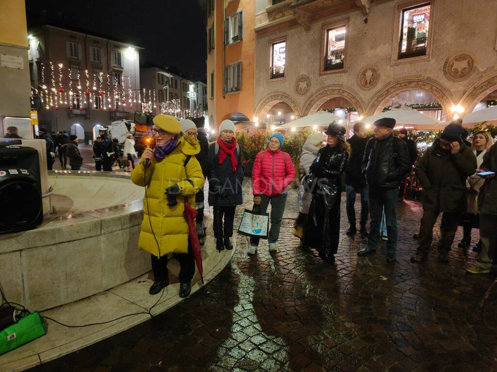 Otto dicembre, Bergamo in piazza contro la violenza di genere