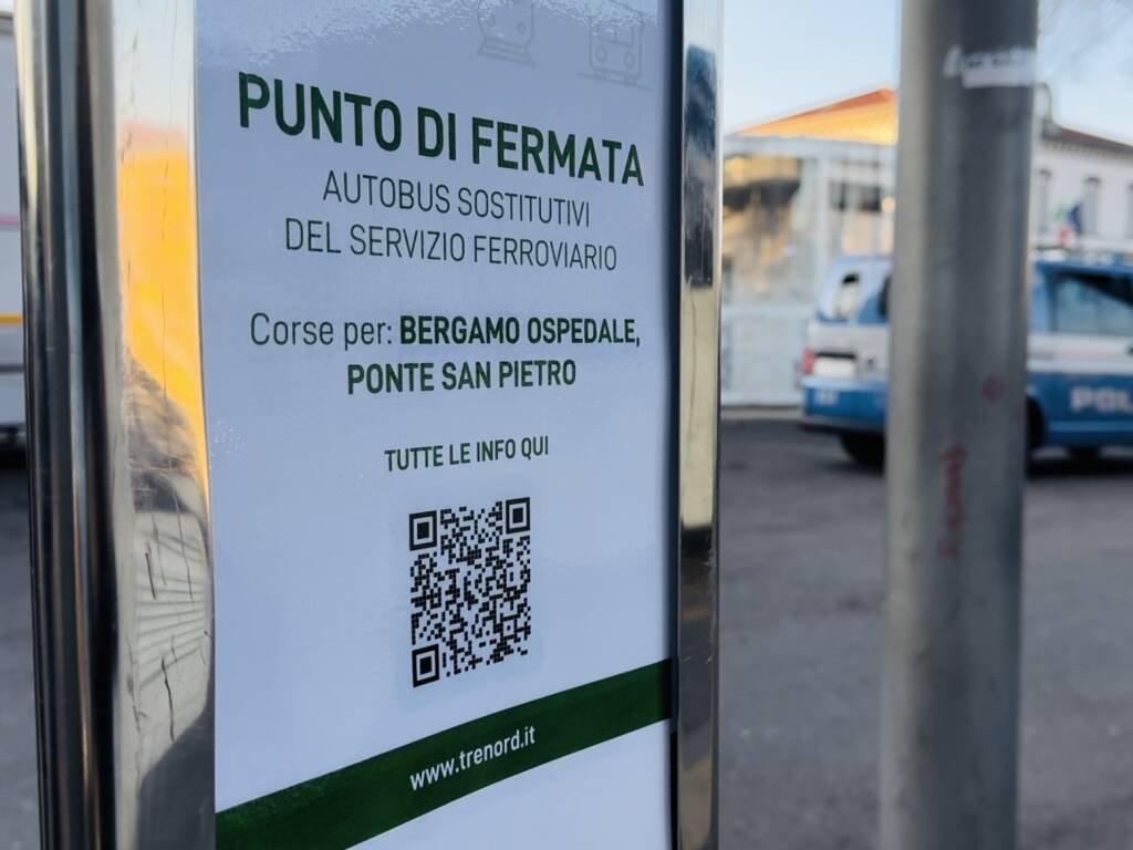 Bus sostitutivi Ponte San Pietro-Bergamo